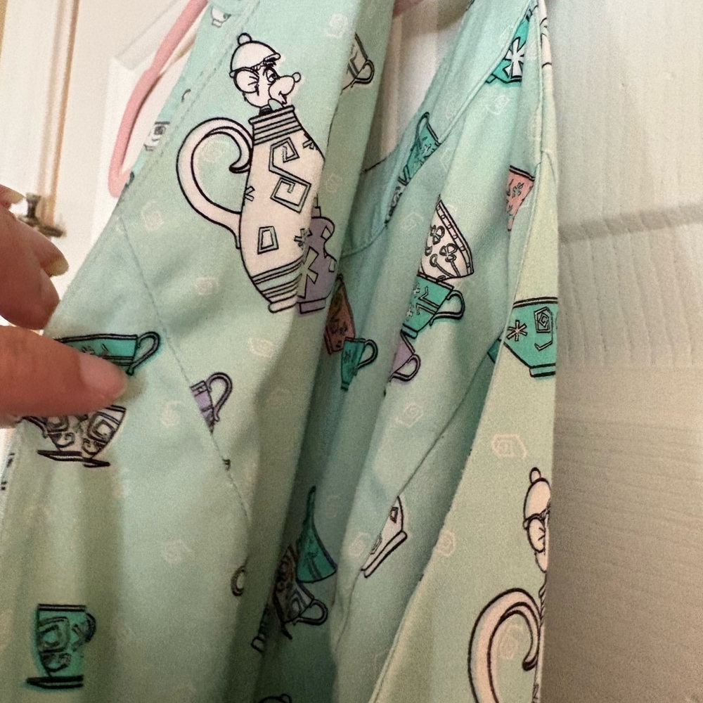 Disney Parks Rare Mad Hatters Teacup Midi Dress - Picture 10 of 13